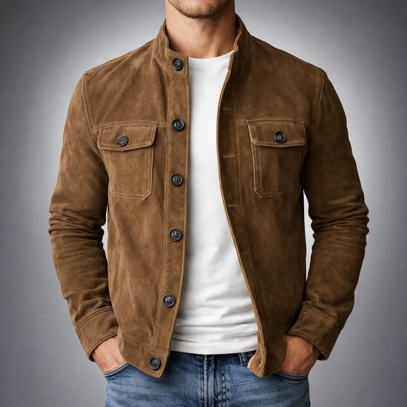Álvaro | Chaqueta de campo de ante
