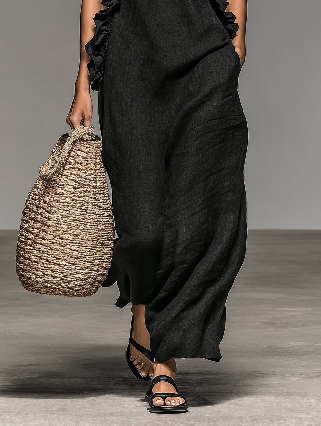 Luna | Vestido maxi
