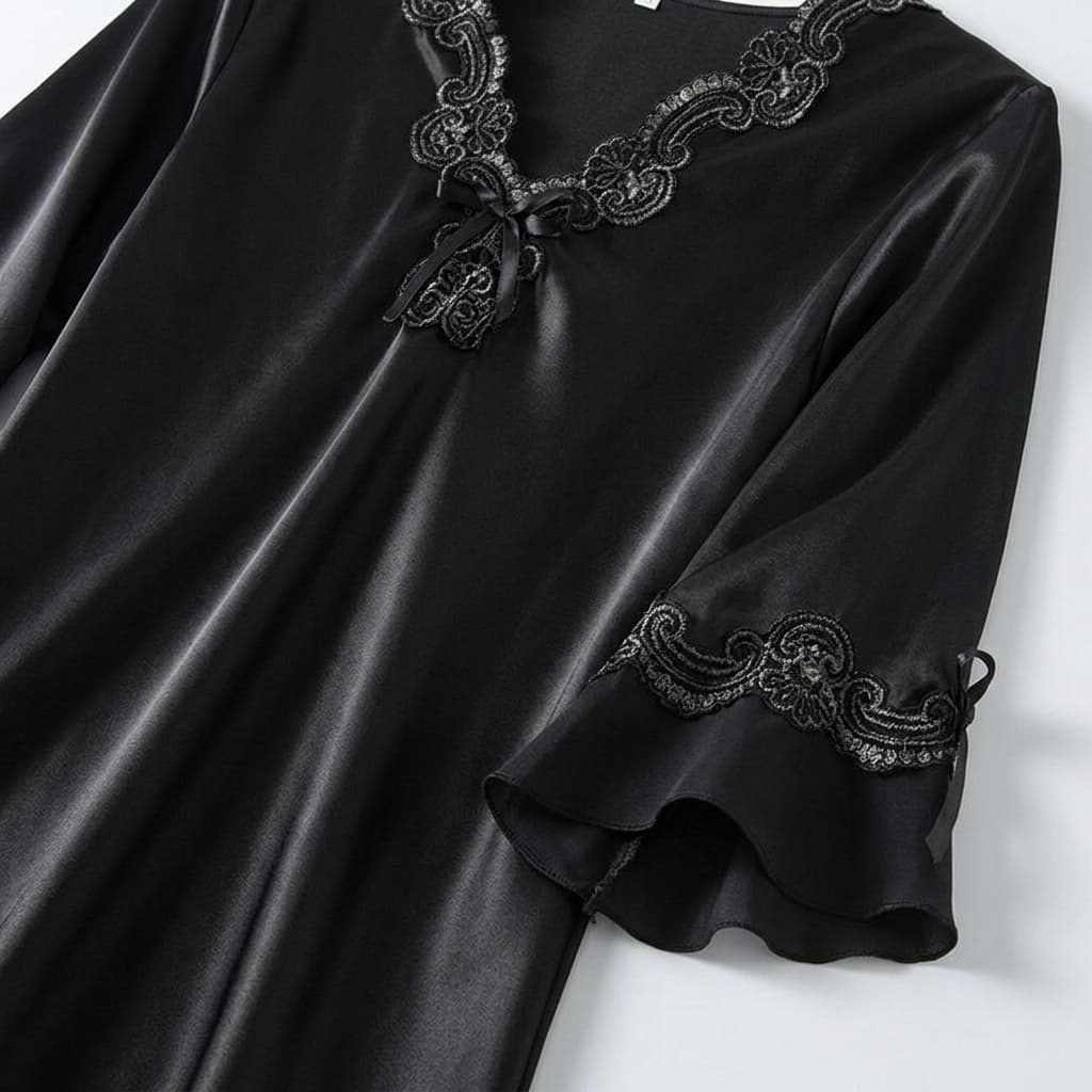 Luz | Conjunto de pijama de satén