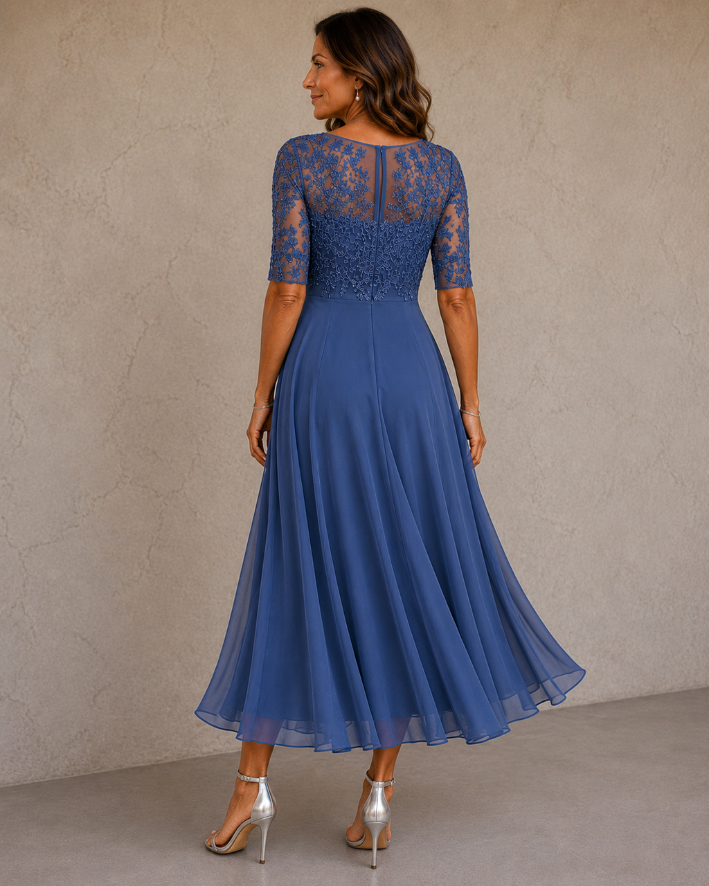 Elena | Vestido de gasa
