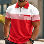 Luis | Polo con cremallera