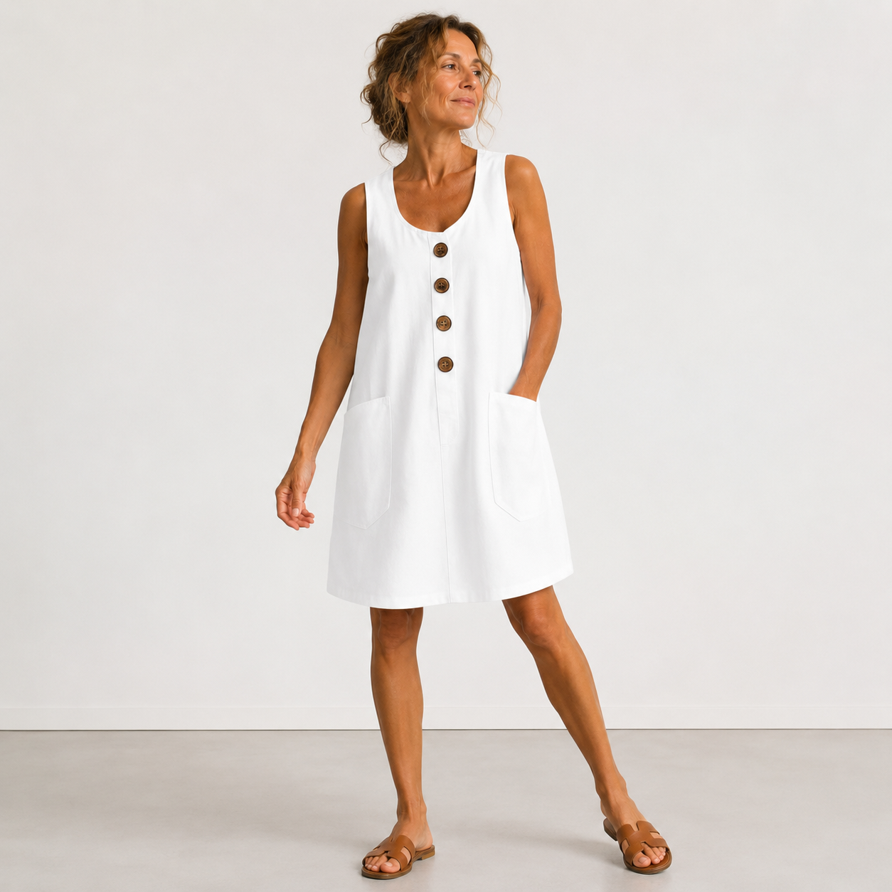 Carmen | Vestido de lino