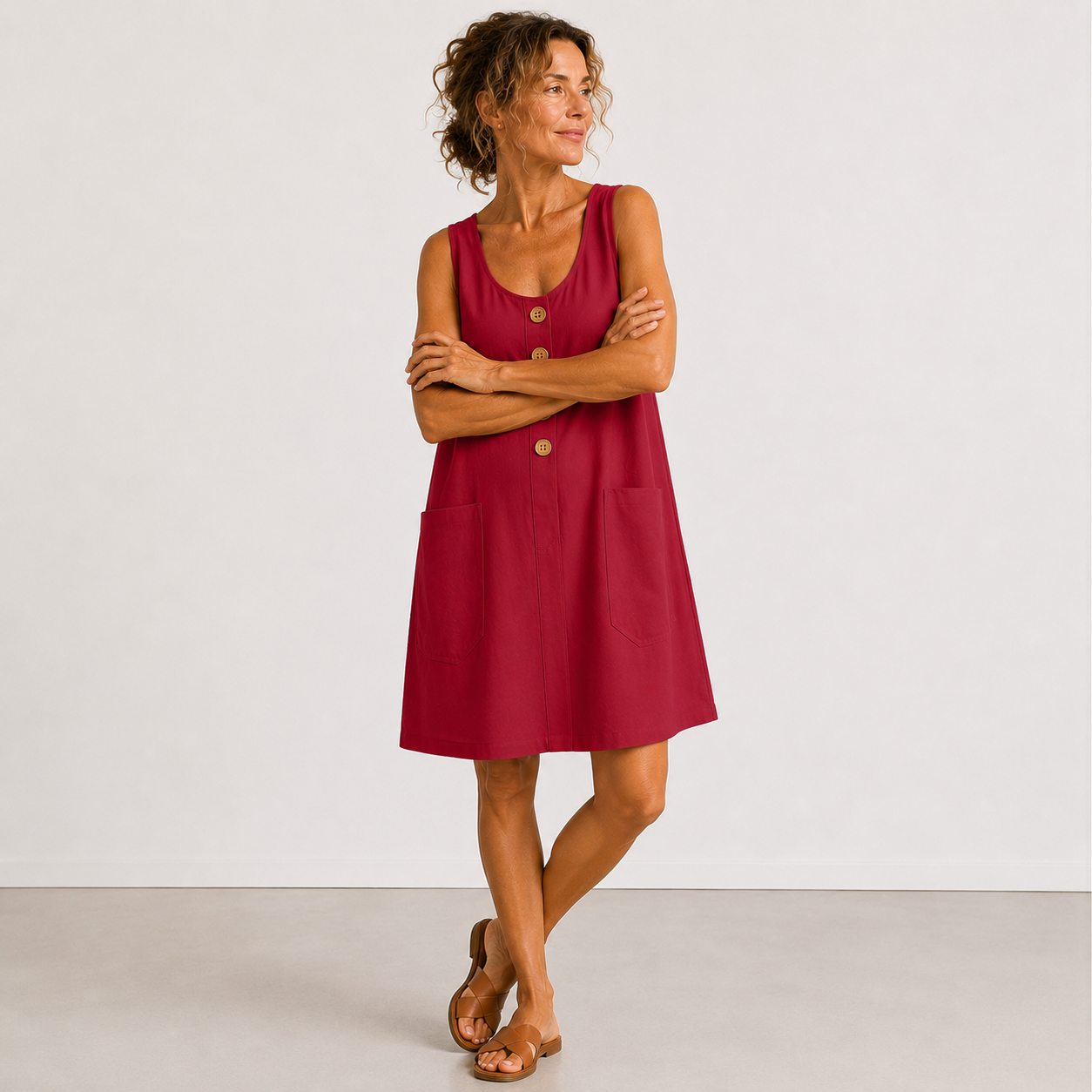Carmen | Vestido de lino