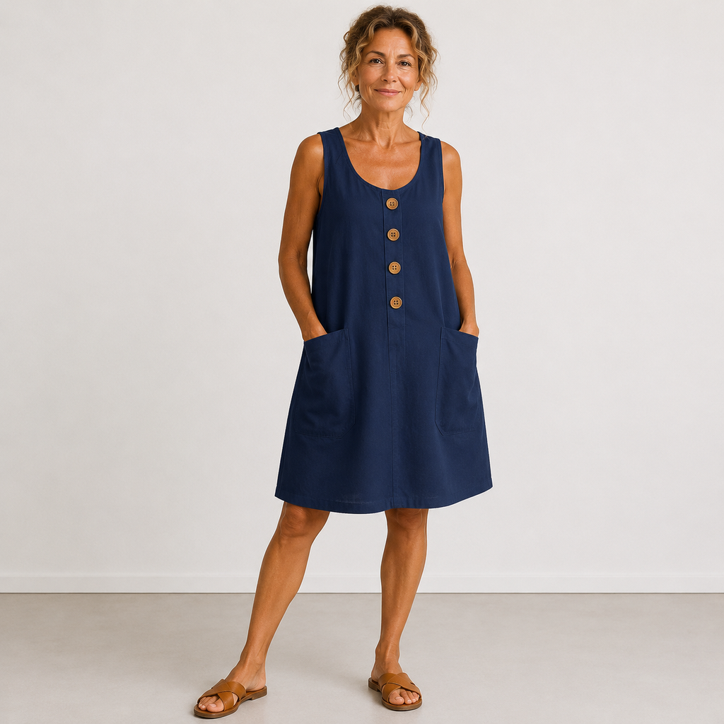 Carmen | Vestido de lino