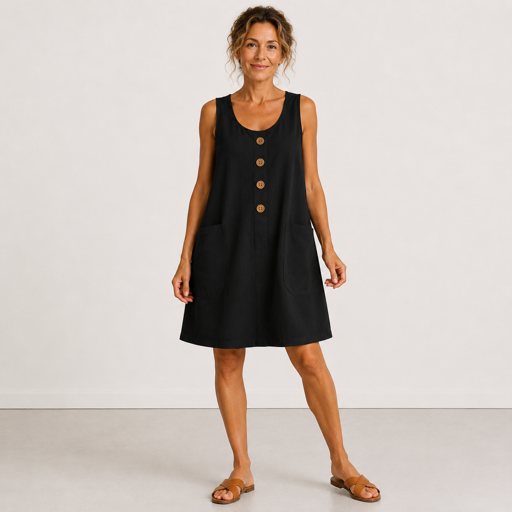 Carmen | Vestido de lino