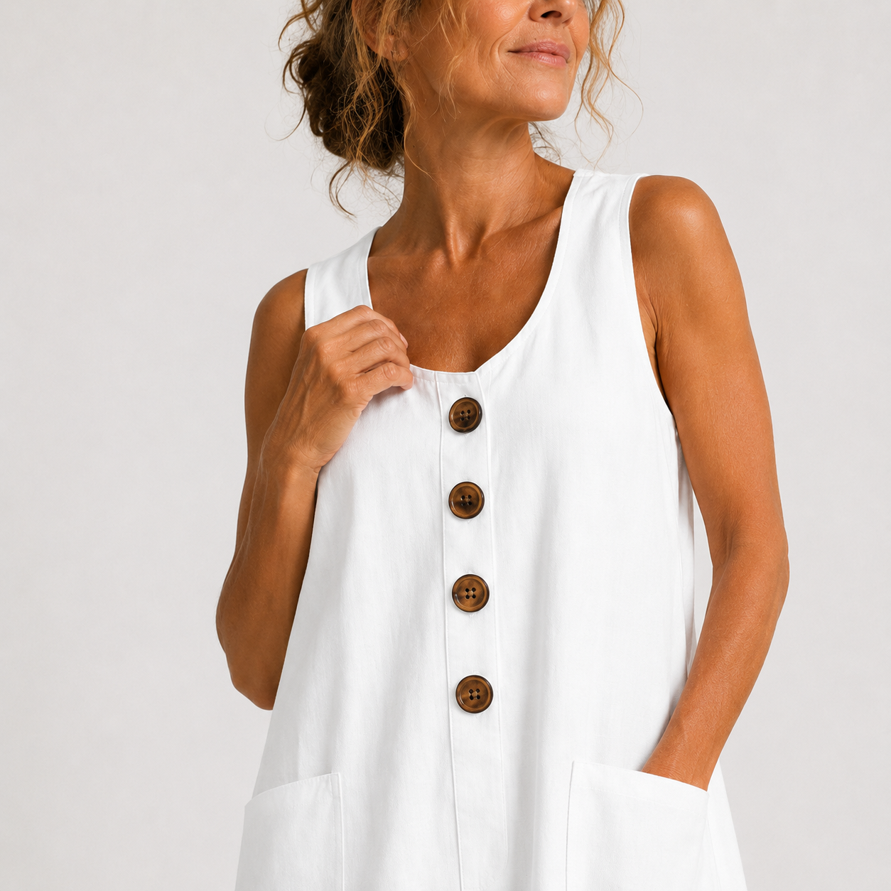 Carmen | Vestido de lino