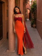 Ana | Vestido bicolor
