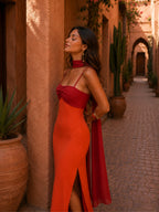 Ana | Vestido bicolor