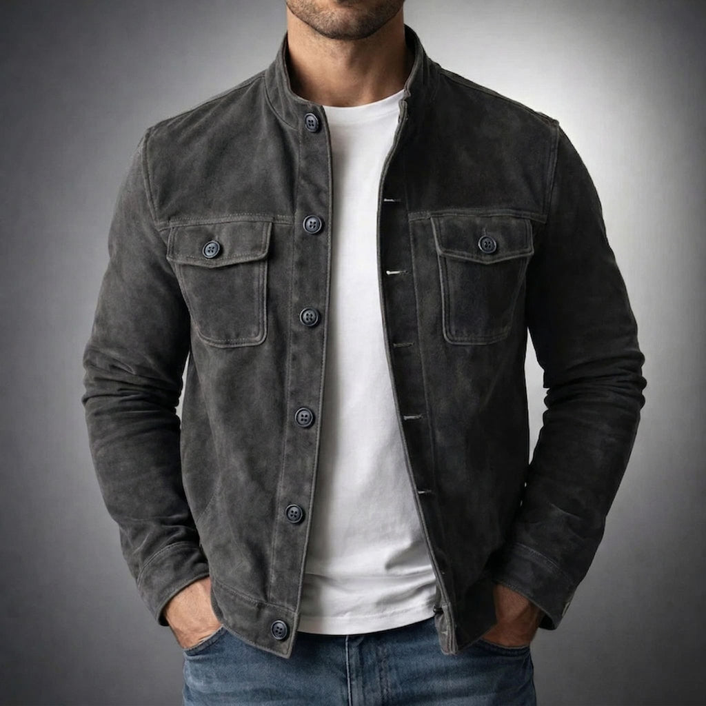 Álvaro | Chaqueta de campo de ante