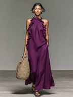 Luna | Vestido maxi
