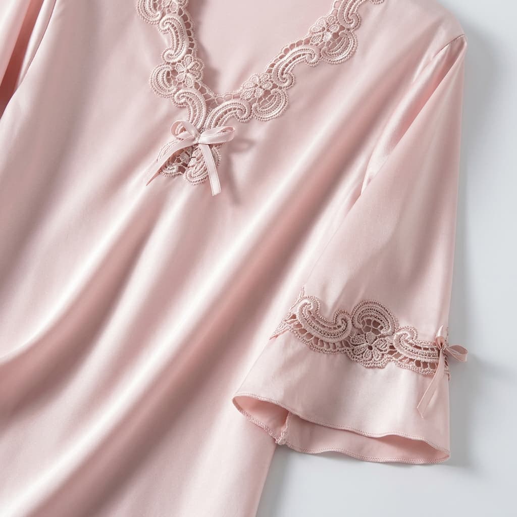 Luz | Conjunto de pijama de satén