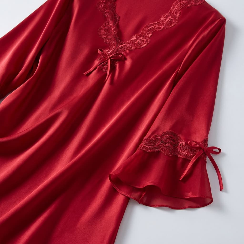 Luz | Conjunto de pijama de satén