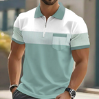 Luis | Polo con cremallera