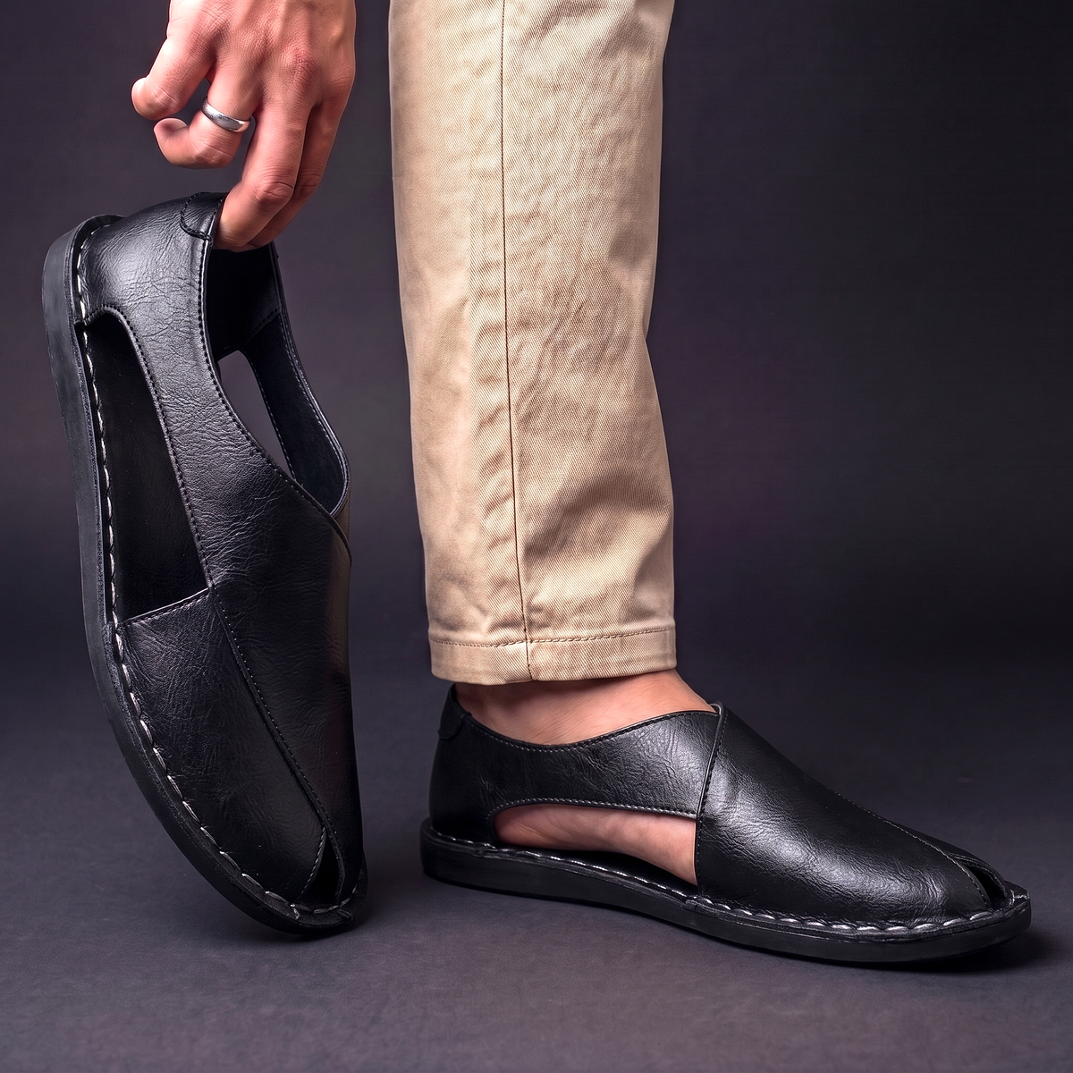 Rafael | Mules de piel