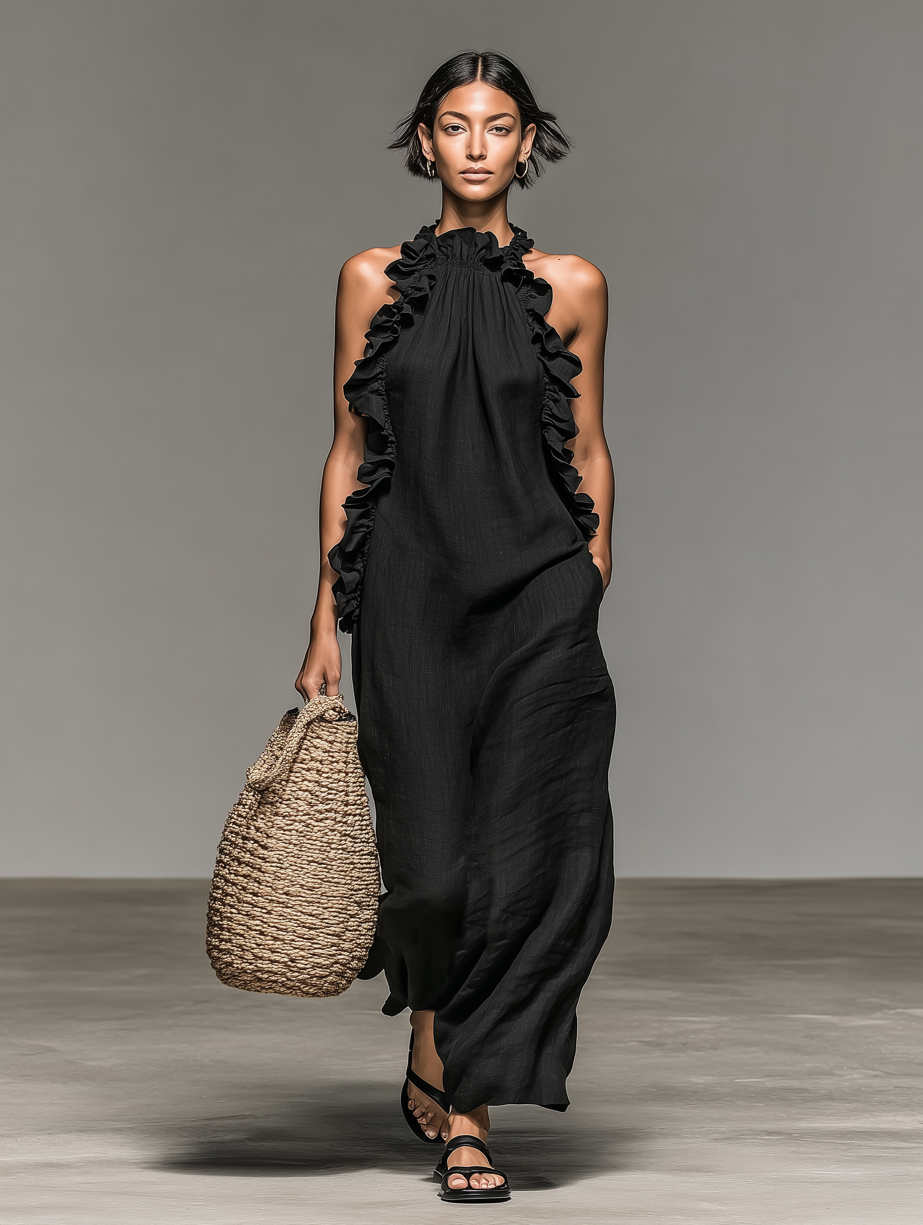 Luna | Vestido maxi