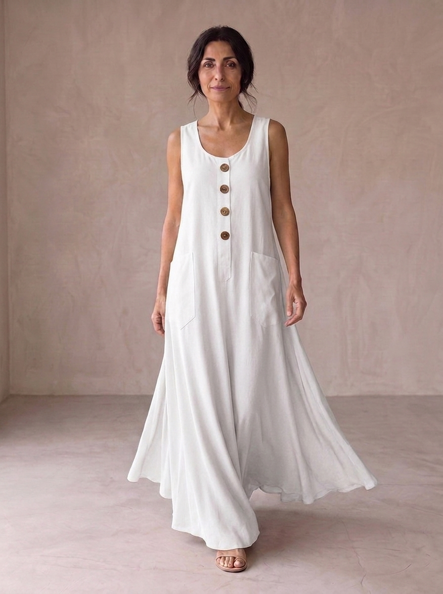 Carmen | Vestido de lino