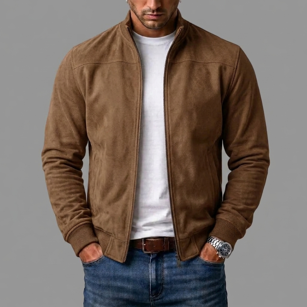 Álvaro | Chaqueta de ante