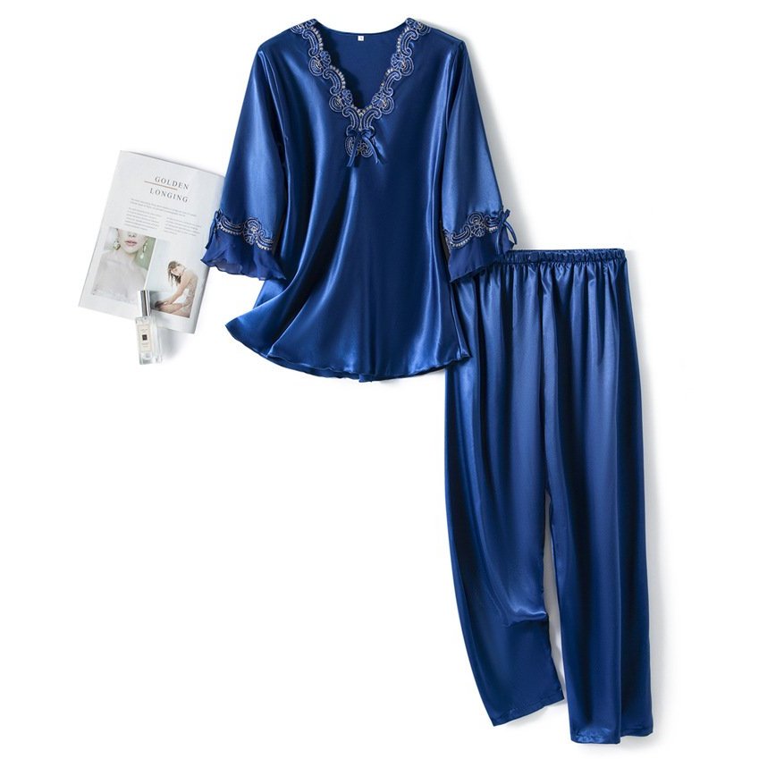 Luz | Conjunto de pijama de satén