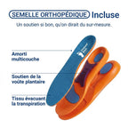 ErgoTrail™ - Chaussures de trail et randonnée à confort orthopédique